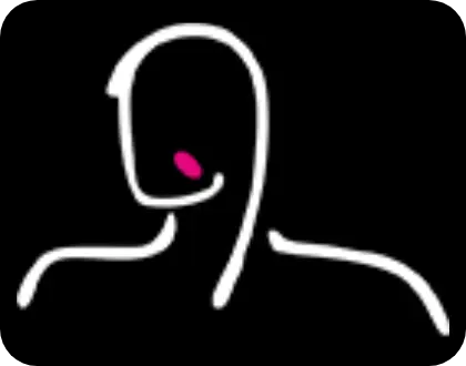L.K. Hairline logo
